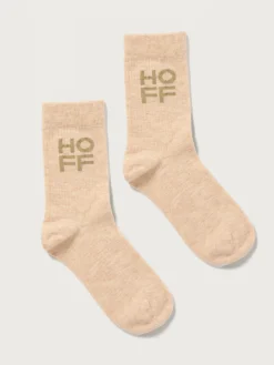 BEIGEFARBENE KASCHMIR-SOCKEN