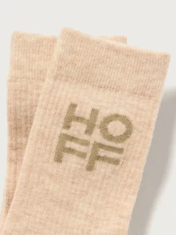 BEIGEFARBENE KASCHMIR-SOCKEN