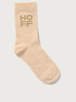 BEIGEFARBENE KASCHMIR-SOCKEN