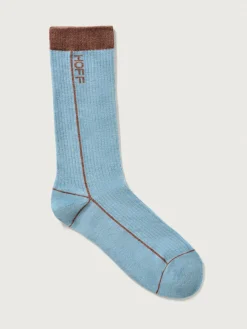 BLAU GESTREIFTE SOCKE