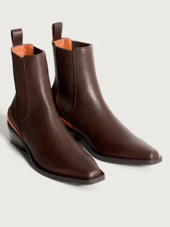 COWBOY-STIEFELETTE RODEO BRAUN