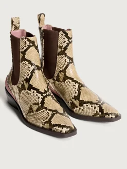 COWBOY-STIEFELETTE RODEO BEIGE