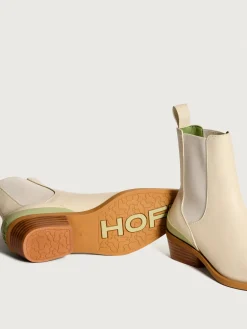 COWBOY-STIEFELETTE RODEO OFF WHITE