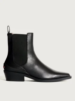 COWBOY-STIEFELETTE RODEO SCHWARZ