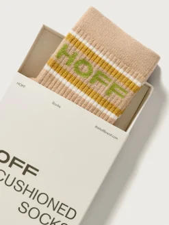MELIERTE BEIGE SOCKEN
