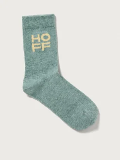 MINTFARBENE KASCHMIR-SOCKEN