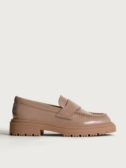 MOKASSIN SCHOOL TAUPE