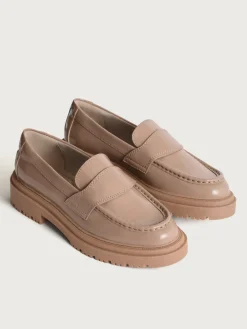 MOKASSIN SCHOOL TAUPE
