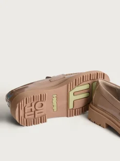 MOKASSIN SCHOOL TAUPE