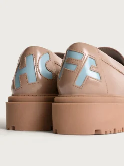 MOKASSIN SCHOOL TAUPE
