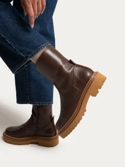 OFFICE BRAUN LEDERSTIEFEL
