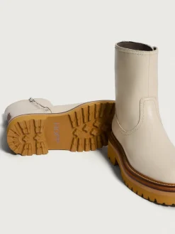 OFFICE OFF WHITE LEDERSTIEFEL