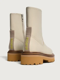 OFFICE OFF WHITE LEDERSTIEFEL