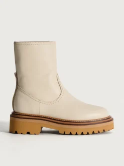 OFFICE OFF WHITE LEDERSTIEFEL