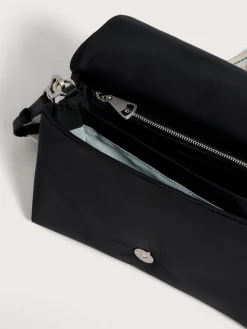 SCHULTERTASCHE EVEREST NYLON SCHWARZ