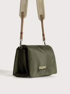 SCHULTERTASCHE EVEREST NYLON DUNKELGRÜN